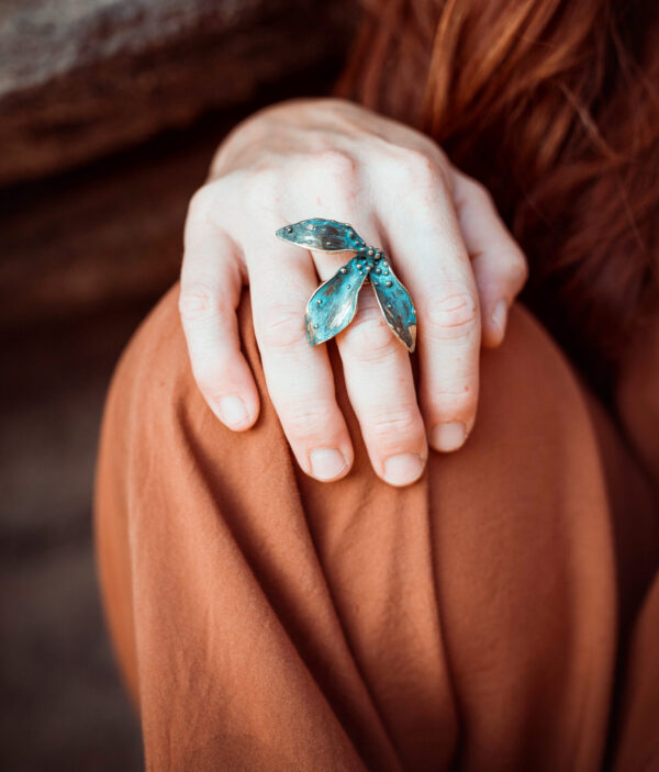ANILLO «FLOWER» AJUSTABLE