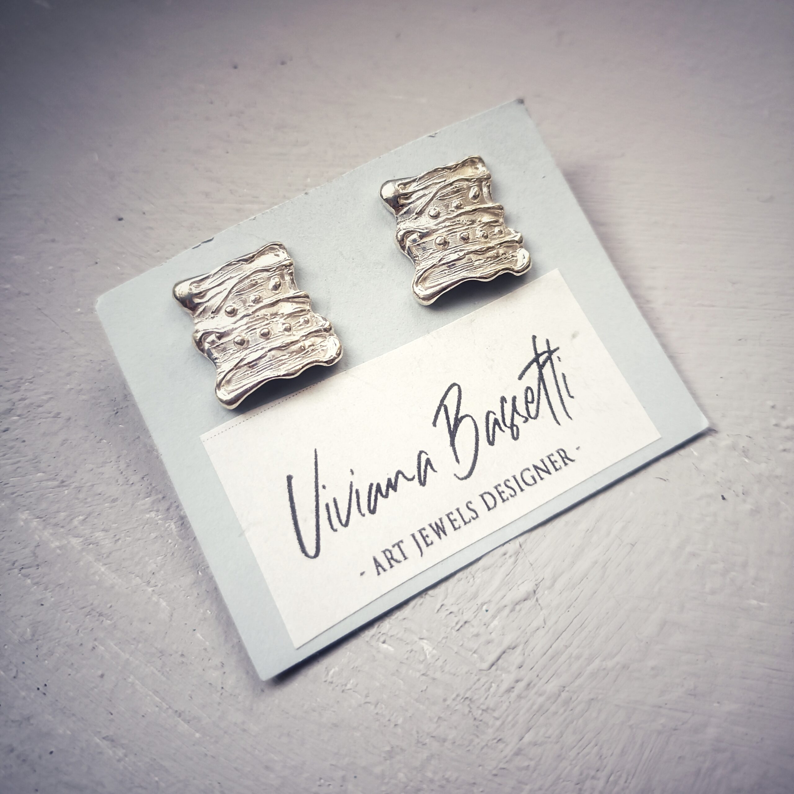 PENDIENTES BOTÓN PEQUEÑOS  EN PLATA 925