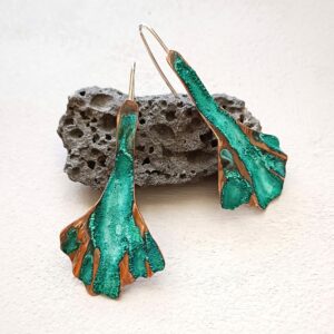 PENDIENTES "HOJA"