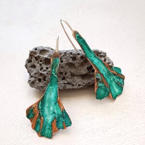 PENDIENTES "HOJA"