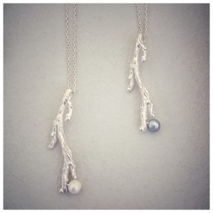 Colgante Coral con Perla