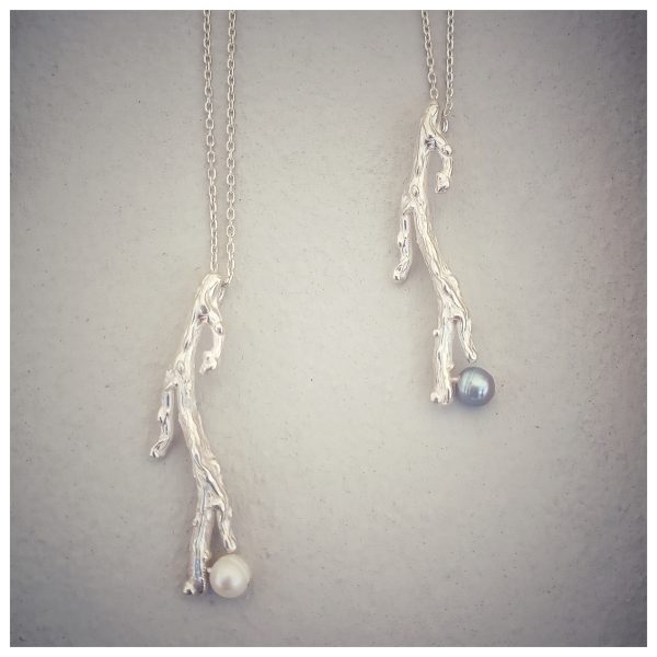 Colgante Coral con Perla