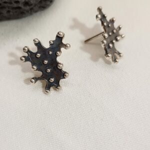 Pendientes Lluvia botón