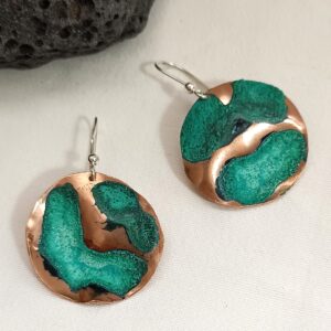 PENDIENTES PATINA 22 GRANDES CORTOS