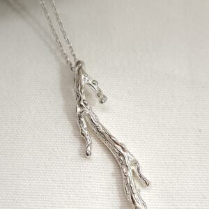 COLGANTE "CORAL" CON CADENA