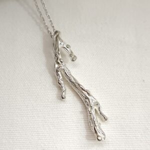 COLGANTE "CORAL" CON CADENA