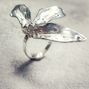 ANILLO «FLOWER» PLATA 925